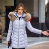 Doudoune femme hiver taille mi-longue