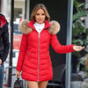 Doudoune femme hiver taille mi-longue