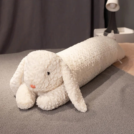 Peluche Coussin Lapin Géant