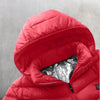 Doudoune chauffante rouge