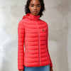 Doudoune chauffante rouge