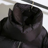 Doudoune courte et col oversize