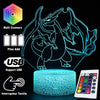 Lampe Pokémon 3D Dracaufeu Y