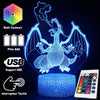 Lampe Pokémon 3D Dracaufeu