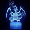 Lampe Pokémon 3D Dracaufeu