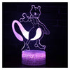 Lampe Pokémon 3D Mewtwo