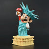 Figurine Mario Statue de la Liberté