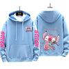 Sweat Bleu et Rose Angel Scrump