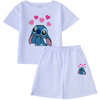 Pyjama eté Stitch Blanc Enfant