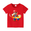 T-Shirt Mario Boule De Feu