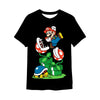 T-Shirt Mario VS Plante Piranha