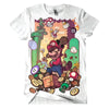 T-Shirt Mario Caricature