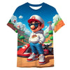 T-Shirt Mario Kart Pilote