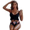 Maillots de Bain Vintage Bikini à motifs floraux