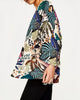 Cardigan kimono court motifs Amazonie