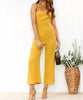Combinaison pour femme jaune