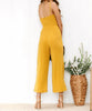 Combinaison pour femme jaune
