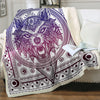 Couverture mandala loup