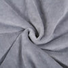 Couverture douce et chaude en flanelle grise