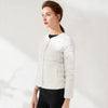 Doudoune blanche ultra-légère pour femme
