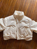 Doudoune courte chaude beige pour femmes