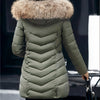Doudoune femme hiver taille mi-longue