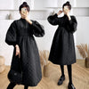 Doudoune de grossesse noire glamour