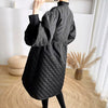 Doudoune de grossesse noire glamour