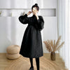 Doudoune de grossesse noire glamour