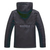 Doudoune de ski chaude noire mixte