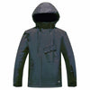 Doudoune de ski chaude noire mixte