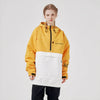 Doudoune de ski jaune pour femme