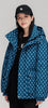 Doudoune en duvet à motif pour homme et femme