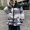 Doudoune hiver épaisse au design streetwear