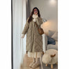 Doudoune longue kaki pour femmes