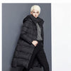 Doudoune longue noire pour femmes