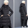 Doudoune longue noire pour femmes