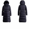 Doudoune longue noire pour femmes