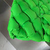 Doudoune matelassée vert fluo sans manches