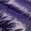 Doudoune violette en duvet pour femme