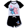 Pyjama Stitch et Angel Noir Enfant