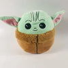 Peluche Star Wars réversible de Grogu à Yoda