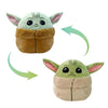 Peluche Star Wars réversible de Grogu à Yoda