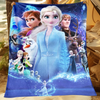 Plaid la Reine des Neiges Elsa et ses Amis