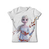 T-shirt la Reine des Neiges blanc