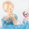 Figurine La Reine des Neiges Elsa en Robe Bleue