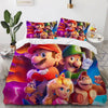 Parure de lit Mario et Luigi avec plusieurs personnages