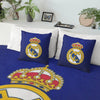 Parure de lit Real Madrid bleu pour deux personnes