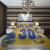 Parure de lit basketball Curry jaune en coton