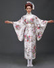 Kimono femme japonais blanc